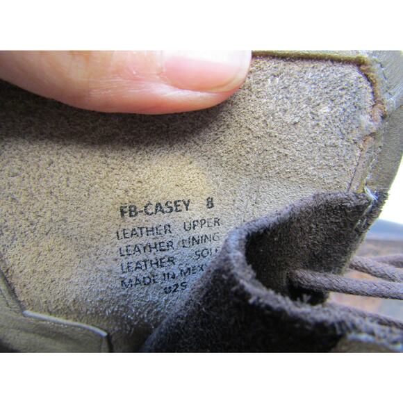 Freebird By Steven Womens Size 8 M Brown Leather Ankle Fashion Boots Bootie - Picture 10 of 11